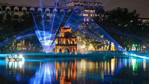 Ra mắt không gian chiếu sáng nghệ thuật Hồ Gươm - Tháp Rùa