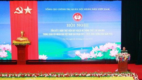 Tổng kết 5 năm thực hiện Quy hoạch hệ thống Thiết chế văn hóa trong QĐND Việt Nam