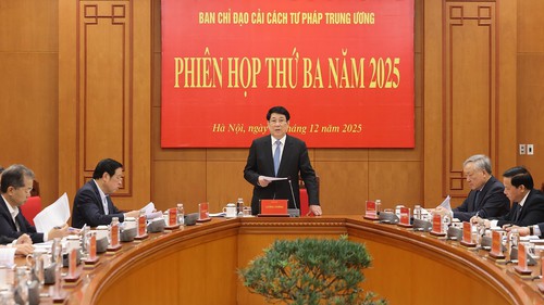 Chủ tịch nước chủ trì Phiên họp Ban Chỉ đạo cải cách Tư pháp Trung ương