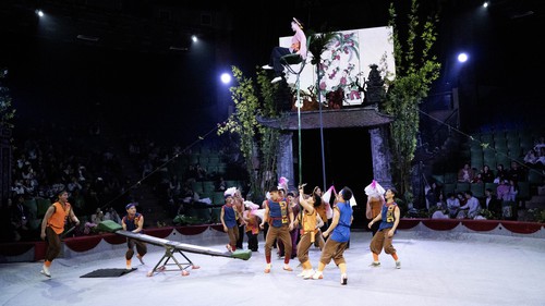 'Xiếc Họa Đông Hồ': Khi di sản 'thức giấc' trên sân khấu đương đại