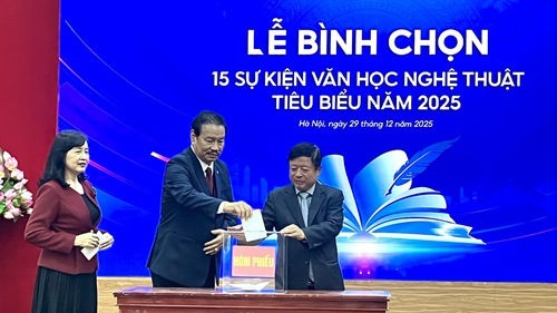 Mưa đỏ vào bình chọn 15 sự kiện văn học nghệ thuật tiêu biểu năm 2025