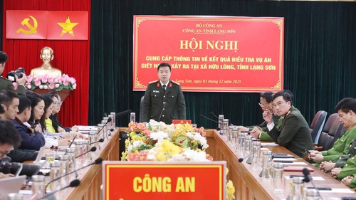 Công an tỉnh Lạng Sơn cung cấp thông tin vụ án “Giết người” thu hút sự quan tâm của dư luận