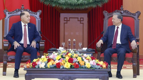 Tổng Bí thư Tô Lâm tiếp Thư ký Hội đồng An ninh quốc gia Belarus