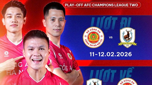 Lịch thi đấu chi tiết của CAHN FC tại vòng 1/8 Cúp C2 châu Á