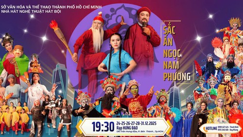 Sân khấu Thành phố Hồ Chí Minh rộn ràng mùa Tết Dương lịch 2026