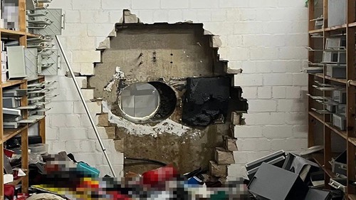 30 triệu euro bị “thổi bay” trong vụ trộm kho tiền ngân hàng tinh vi ở Đức