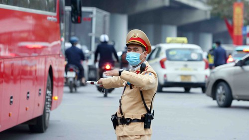 Hà Nội: Bảo đảm an toàn giao thông, trật tự đô thị dịp Tết Dương lịch 2026