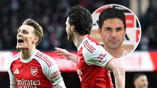 Thống kê đặc biệt khiến fan Arsenal đứng ngồi không yên dù đội nhà đang vững ngôi đầu Ngoại hạng Anh