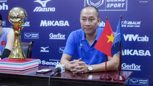 HLV Tuấn Kiệt được vinh danh vào cuối năm 2025 khi giúp bóng chuyền Việt Nam lập thành tích xuất sắc