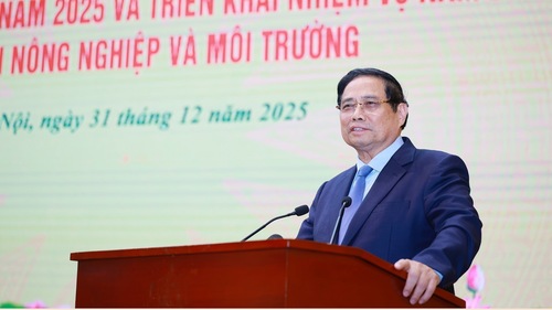 Thủ tướng dự Hội nghị triển khai nhiệm vụ ngành Nông nghiệp và Môi trường