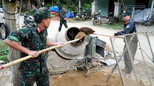 “Chiến dịch Quang Trung”: Thần tốc xây nhà cho người dân nơi rẻo cao Tây Trà