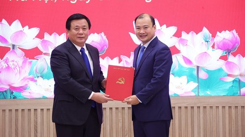 Đồng chí Lê Hải Bình giữ chức Phó Giám đốc Học viện Chính trị quốc gia Hồ Chí Minh