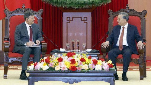 Tổng Bí thư Tô Lâm tiếp Giám đốc Học viện Tổng thống Liên Bang Nga