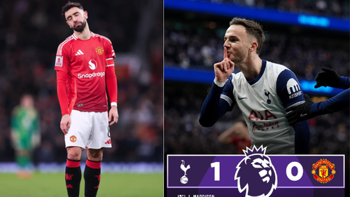 Hàng công vô duyên, MU nhận thất bại đầy cay đắng trên sân của Tottenham