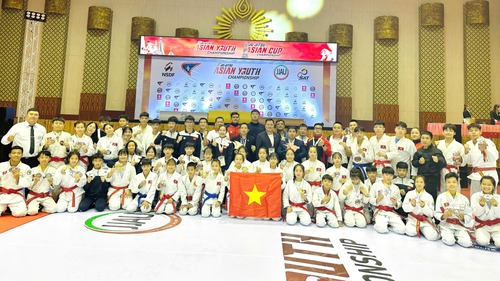 Đoàn jujitsu Việt Nam giành hạng 3 ở giải châu Á tại Thái Lan