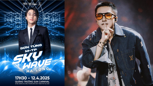 Sơn Tùng M-TP ăn bánh 'gật gù', nhá hàng show diễn 'Skywave' tại Hạ Long
