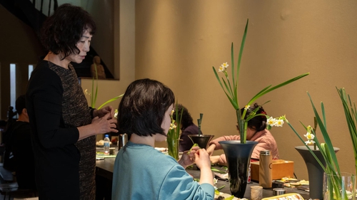 Có một góc lắng với Ikebana giữa lòng Hà Nội 