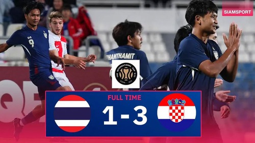 Thái Lan thua cả 3 trận ở Doha Cup, áp lực đè nặng tại SEA Games 33