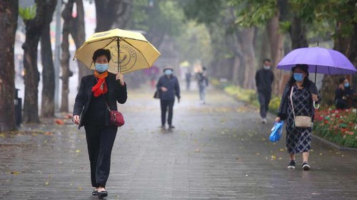 Thời tiết ngày 29/3: Không khí lạnh, Bắc Bộ mưa dông, trời rét