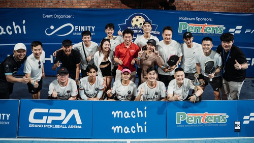 Đội pickleball Việt Nam xuất sắc thắng dàn sao Malaysia, nhận hàng chục triệu tiền thưởng
