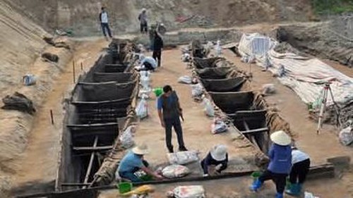 Nhân phát hiện cặp thuyền gỗ trên lòng sông Dâu cổ (kỳ 3): Nhận diện thuyền "hai thân" Đông Sơn