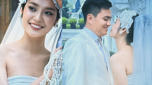 Hoa hậu người Tày bất ngờ khoe ảnh cưới, fan tò mò danh tính ông xã 
