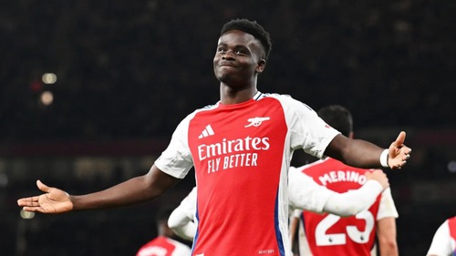 Bukayo Saka như 'ngọn lửa' trở lại thắp sáng giấc mơ của Arsenal