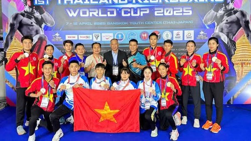 Đội Việt Nam giành 5 HCV tại Cúp thế giới 2025, xếp hạng 7 chung cuộc