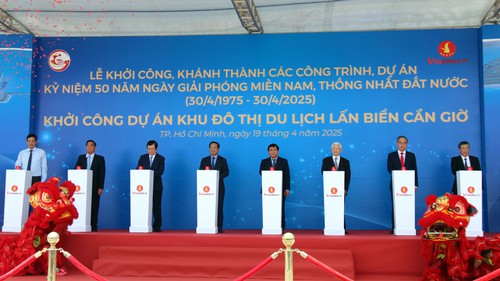 Vingroup khởi công dự án khu đô thị du lịch lấn biển Cần Giờ