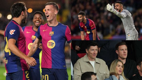 Barca tung 40 cú sút trong ngày Lewandowski vắng mặt, tiến thêm một bước tới danh hiệu La Liga