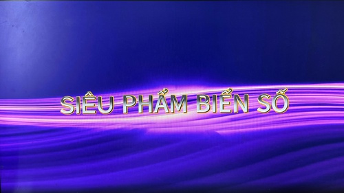 Siêu phẩm biển số xuất hiện trong ngày 24/4/2025