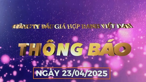 Đấu giá biển số xe Mô tô – Xe gắn máy ngày 23/4/2025