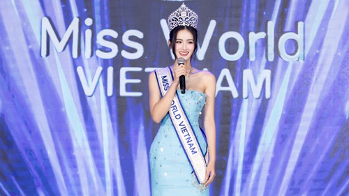 Ý Nhi ra mắt dự án nhân ái, trang phục ấn tượng để  'chinh chiến' Miss World tại Ấn Độ