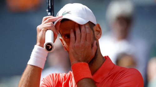 Djokovic đối mặt 'hiện thực mới' sau khi bị loại sớm ở Madrid Open