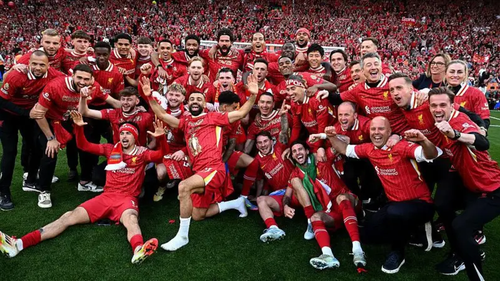 Chùm ảnh Liverpool ăn mừng chức vô địch Premier League 2024/25