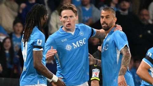 Kết quả Serie A: Napoli vượt Inter trong cuộc đua vô địch, Juventus vào top 4