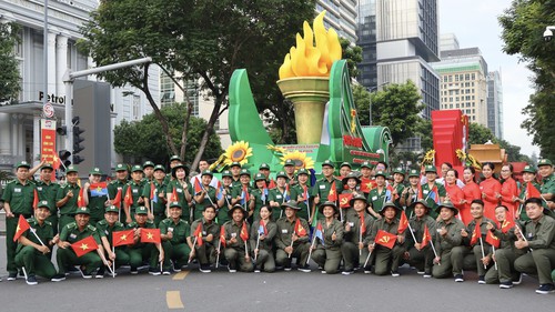 Không khí Tổng duyệt cấp Nhà nước lễ kỷ niệm, diễu binh, diễu hành kỷ niệm 50 năm Giải phóng miền Nam, thống nhất đất nước