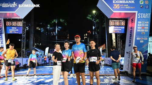 Giải chạy đêm biểu tượng TP.HCM Eximbank trở lại