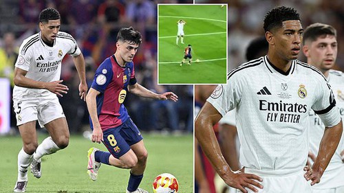 Jude Bellingham bị CĐV Real quay lưng vì có hành động 'không thể chấp nhận' trong bàn mở tỷ số của Barca