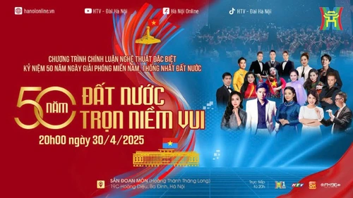 Khúc tráng ca "50 năm đất nước trọn niềm vui" tại Hoàng Thành Thăng Long
