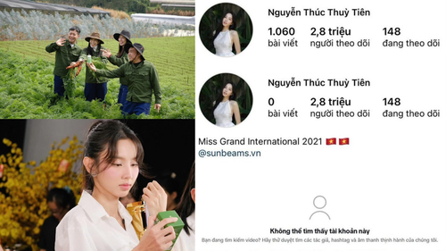 Hoa hậu Thùy Tiên đóng loạt tài khoản mạng xã hội sau tin "có liên quan" đến vụ kẹo Kera