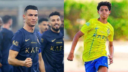 Con trai của Ronaldo đá hay, đầy hứa hẹn