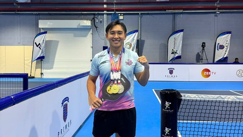Phúc Huỳnh xuất sắc giành chức vô địch pickleball ở Dubai