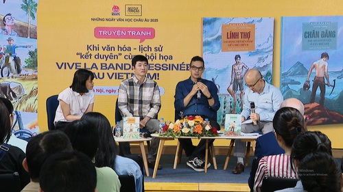 Họa sĩ Pháp kết hợp văn hóa, lịch sử và hội họa đậm bản sắc Việt trong tác phẩm truyện tranh 