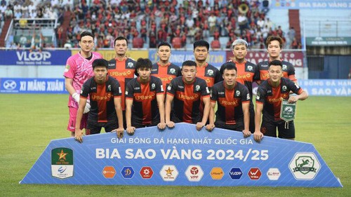 ‘Đại gia’ hạng Nhất Phù Đổng Ninh Bình: Đá không đẹp, không sao nếu có 3 điểm