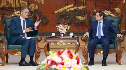 Thủ tướng Phạm Minh Chính tiếp Đại sứ Cộng hoà Pháp tại Việt Nam