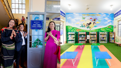 H'Hen Niê khánh thành thư viện thân thiện thứ 13, đón sinh nhật ý nghĩa tại quê nhà