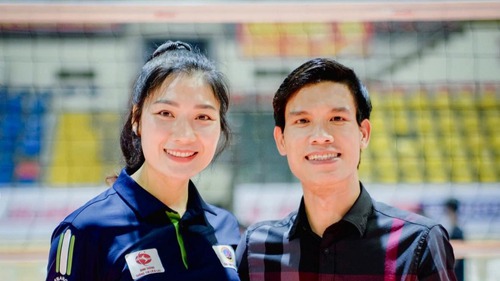 'Ông xã' của hoa khôi bóng chuyền Phạm Thị Yến là ai?