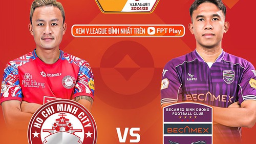 Link xem trực tiếp bóng đá TPHCM vs Bình Dương 19h15 hôm nay, V-League vòng 24