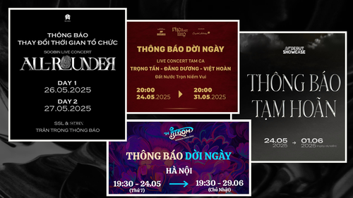 Hàng loạt sự kiện văn hóa, giải trí đổi lịch diễn trong thời gian Lễ Quốc tang 